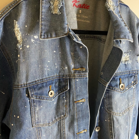 Stylish Long Jeans jacket - Picture 8 of 9